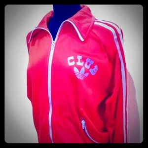 Adidas CLUB Mens Vintage Track Jacket